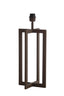Lamp base 21x21x46 cm MACE brown