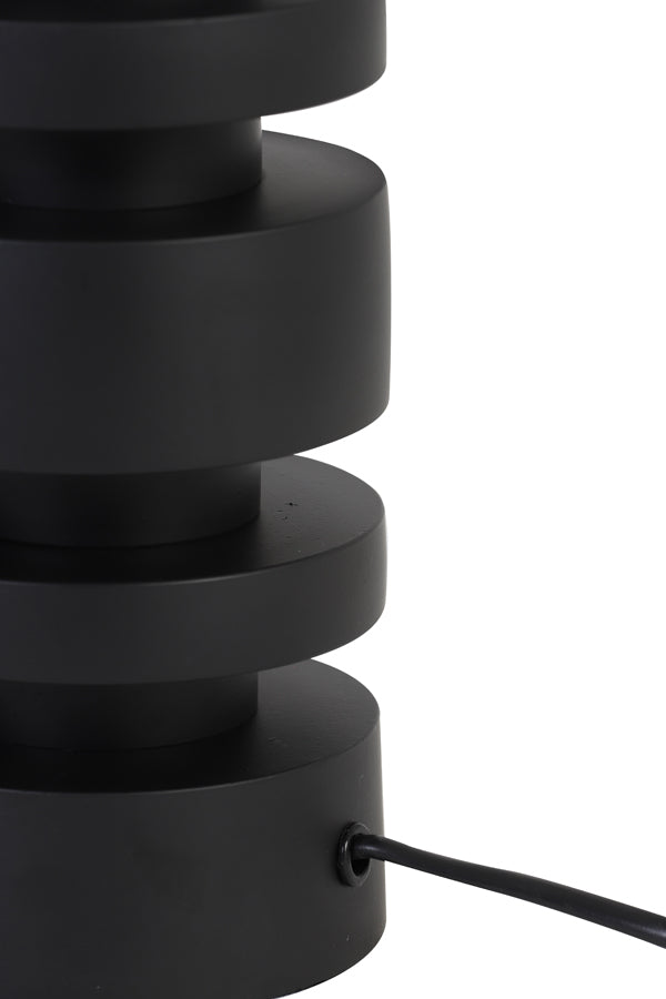 Lamp base 10,5x36 cm DESLEY matt black