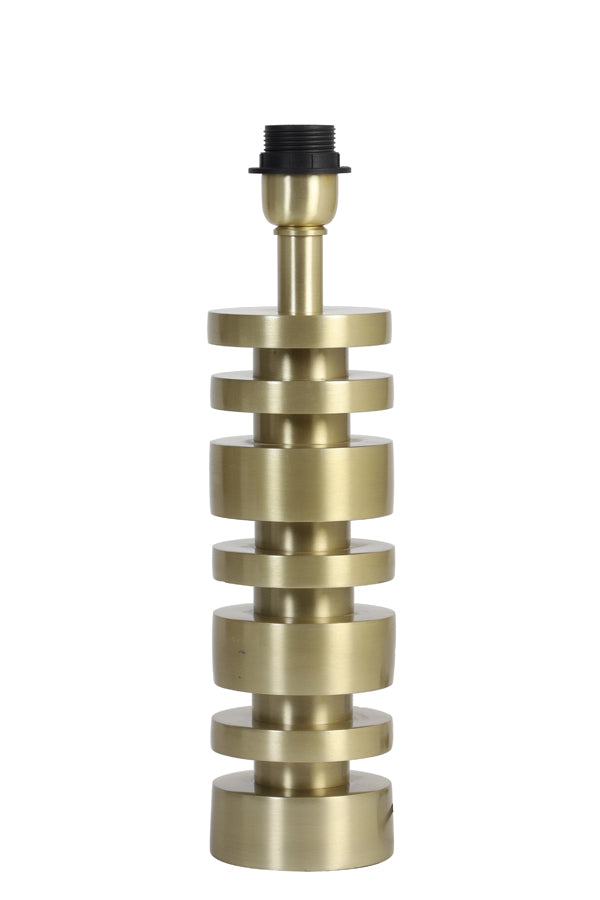 Lamp base 10,5x36 cm DESLEY matt gold