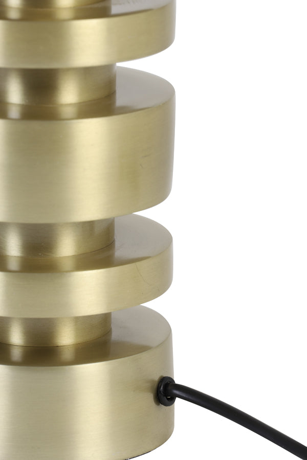 Lamp base 10,5x36 cm DESLEY matt gold