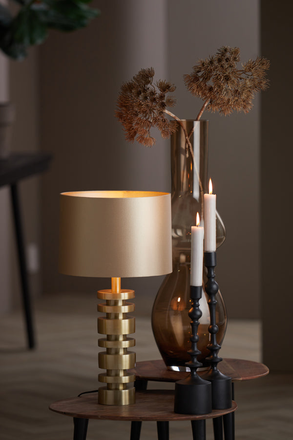 Lamp base 10,5x36 cm DESLEY matt gold