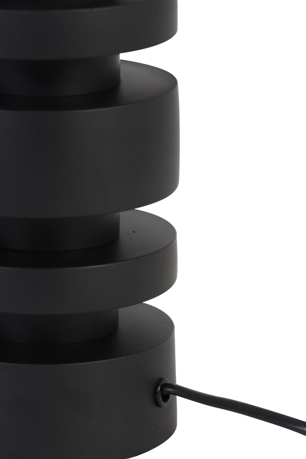 Lamp base 12,5x40 cm DESLEY matt black