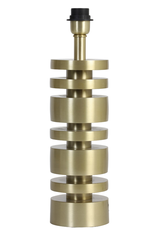 Lamp base 12,5x40 cm DESLEY matt gold