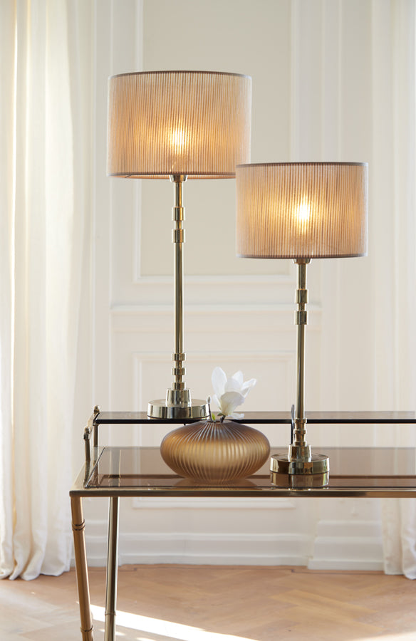 Lamp base 13x56 cm KALIRO shiny gold