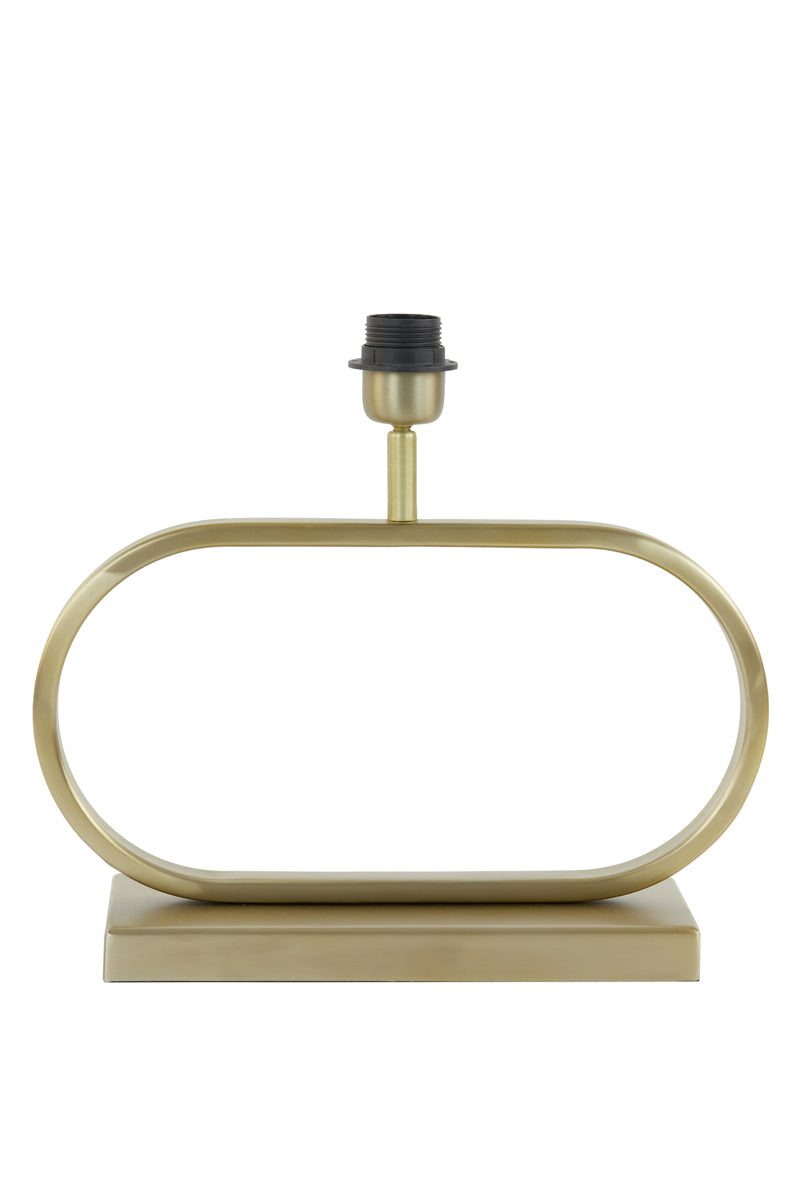 Lamp base 37x13x29 cm JAMIRO light gold