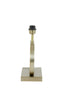 Lamp base 37x13x29 cm JAMIRO light gold