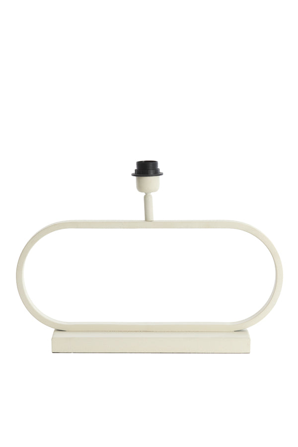 Lamp base 47x13x29 cm JAMIRO cream