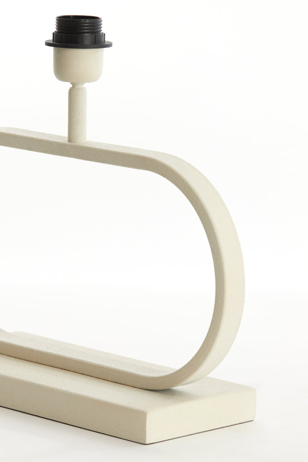 Lamp base 47x13x29 cm JAMIRO cream