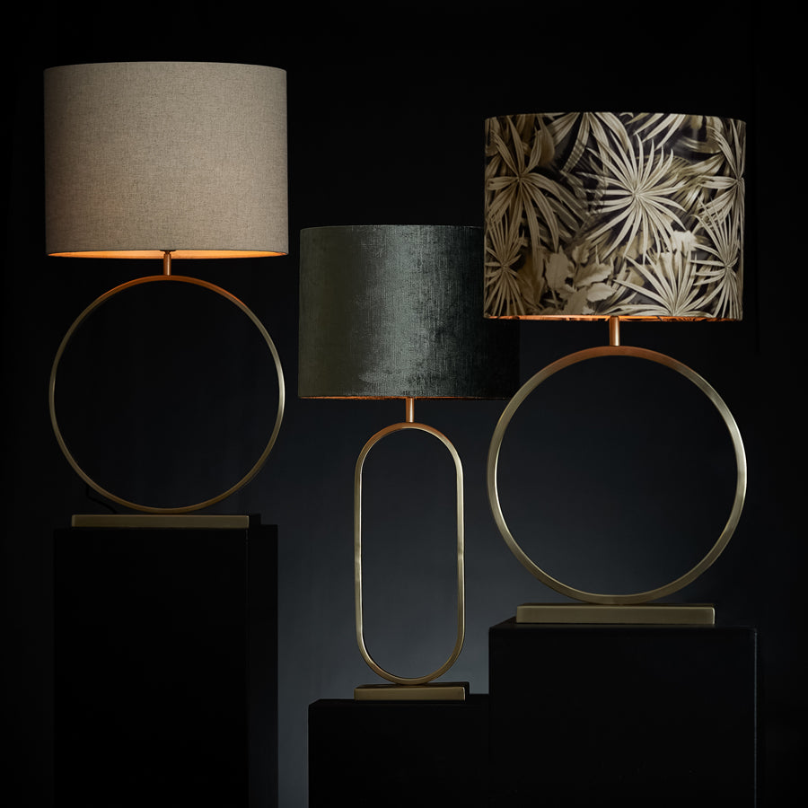 Lamp base 20x13x55 cm JAMIRI light gold
