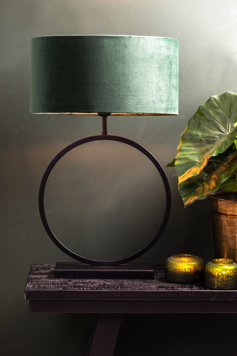 Lamp base 50x15x64 cm LIVA matt black
