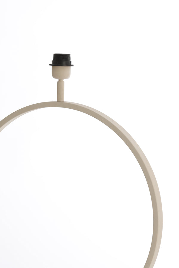 Lamp base 50x15x64 cm LIVA cream