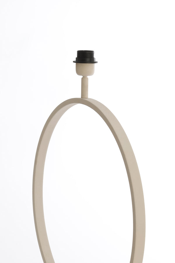 Lamp base 50x15x64 cm LIVA cream