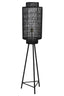 Floor lamp tripod 32x150 cm GRUARO matt black-ant. bronze