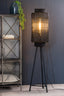 Floor lamp tripod 32x150 cm GRUARO matt black-ant. bronze