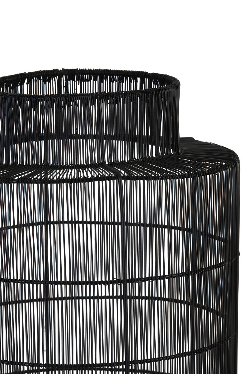 Floor lamp tripod 32x150 cm GRUARO matt black-ant. bronze