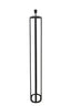 Floor lamp 36x19x145 cm MYLO matt black