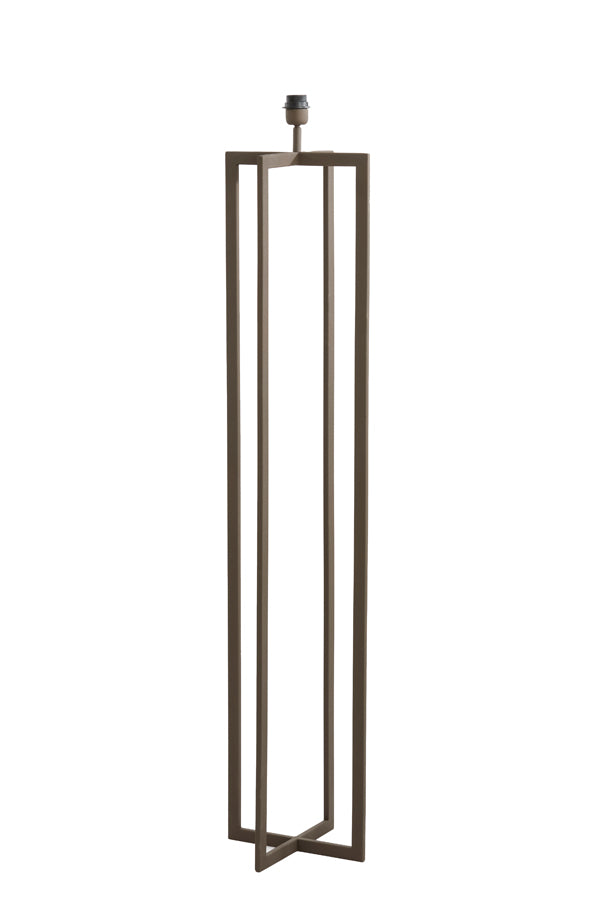 Floor lamp 30x30x140 cm MACE brown