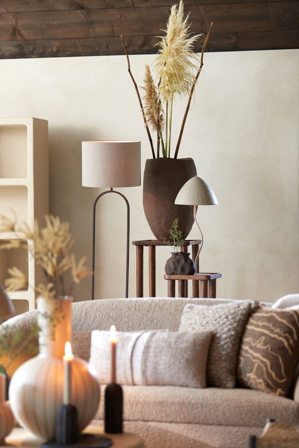 Floor lamp 30x15x142 cm JAMIRI brown