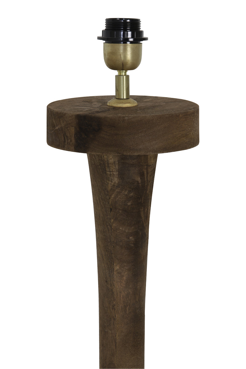 Floor lamp 29x29x135 cm RONIN wood dark brown