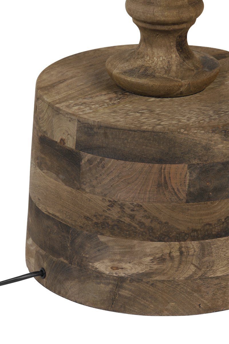 Floor lamp 29x29x135 cm RONIN wood dark brown