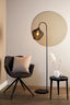 Floor lamp 35x30x160 cm ALVARO matt black