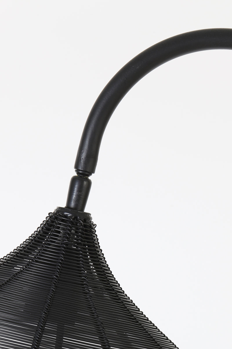 Floor lamp 35x30x160 cm ALVARO matt black