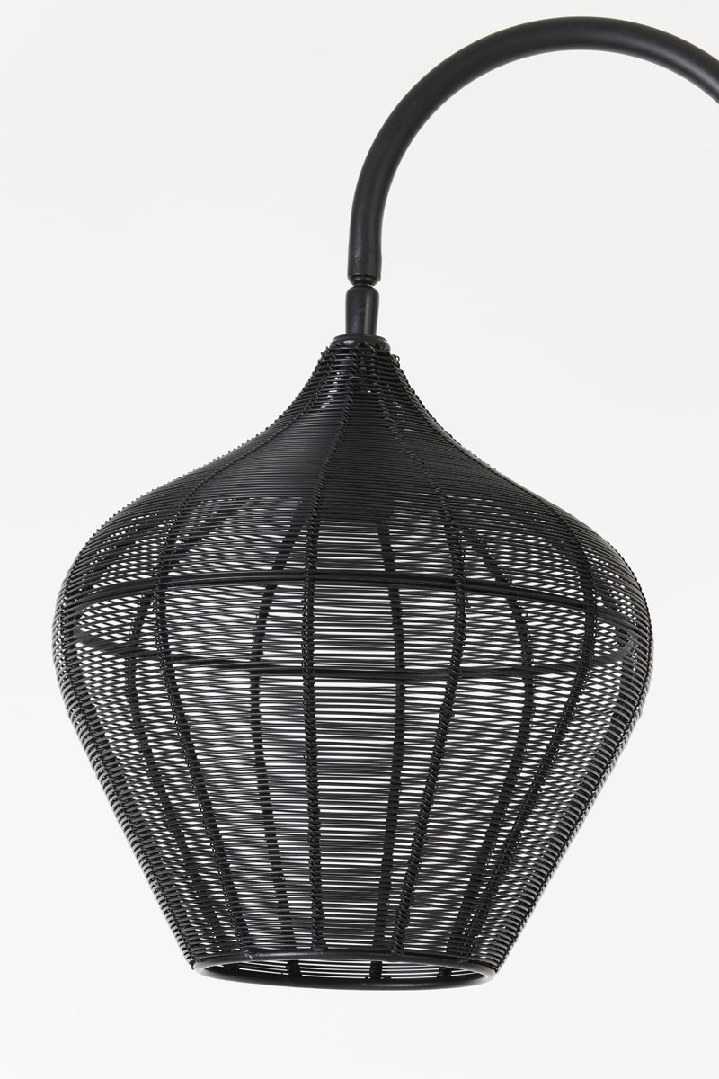 Floor lamp 35x30x160 cm ALVARO matt black