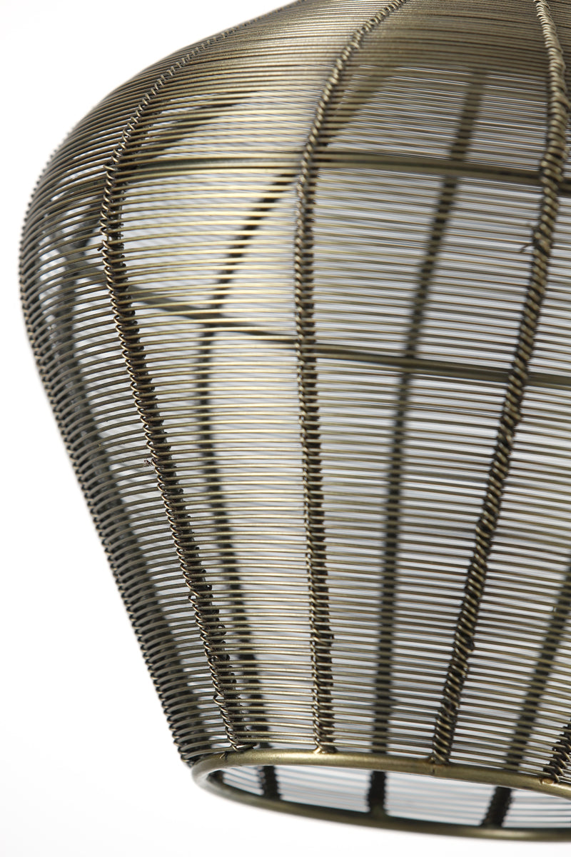 Floor lamp 35x30x160 cm ALVARO antique bronze+matt black