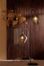 Floor lamp 35x30x160 cm ALVARO antique bronze+matt black