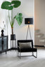 Floor lamp 35x17x137 cm TAMSU matt black