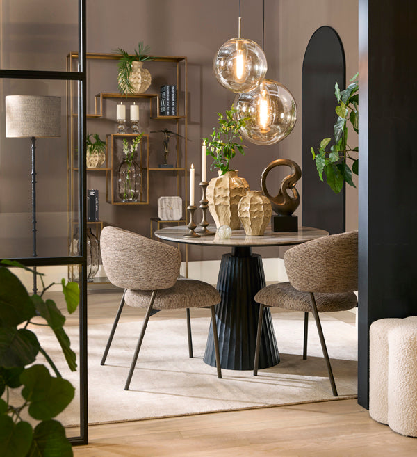 Floor lamp 25x133,5 cm SINHALESE matt black