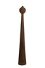 Floor lamp 18x125 cm FESTINA wood matt dark brown