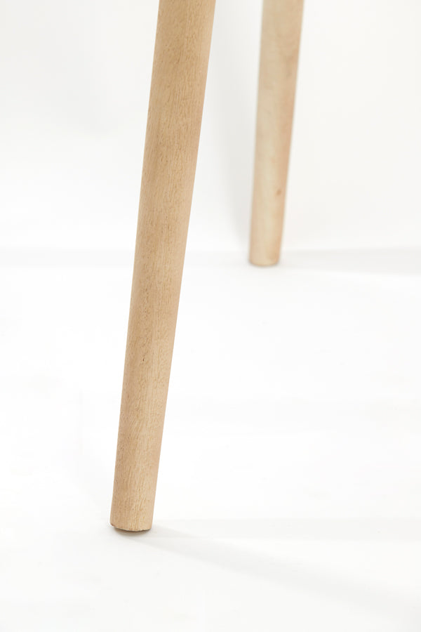 Floor lamp tripod 52x52x122 cm ILIAS wood matt natural