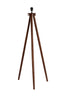 Floor lamp tripod 52x52x122 cm ILIAS wood russet