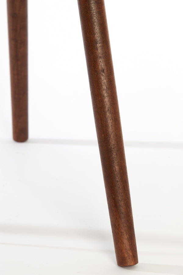 Floor lamp tripod 52x52x122 cm ILIAS wood russet