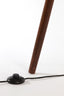 Floor lamp tripod 52x52x122 cm ILIAS wood russet