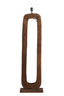 Floor lamp 38x12x125 cm KELAFO wood chocolate brown