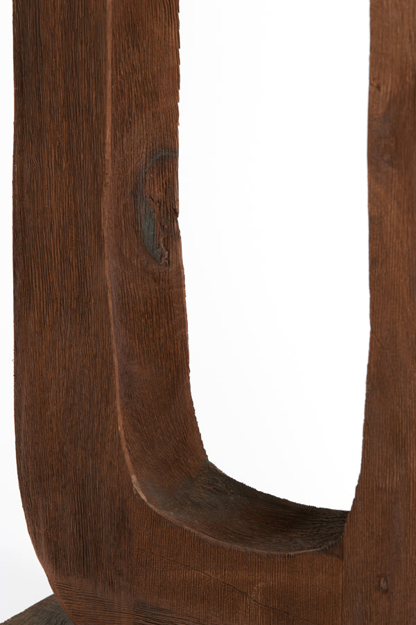 Floor lamp 38x12x125 cm KELAFO wood chocolate brown