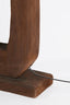 Floor lamp 38x12x125 cm KELAFO wood chocolate brown