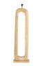 Floor lamp 38x12x125 cm KELAFO wood matt natural