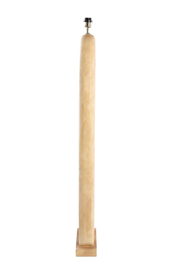 Floor lamp 38x12x125 cm KELAFO wood matt natural