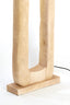 Floor lamp 38x12x125 cm KELAFO wood matt natural