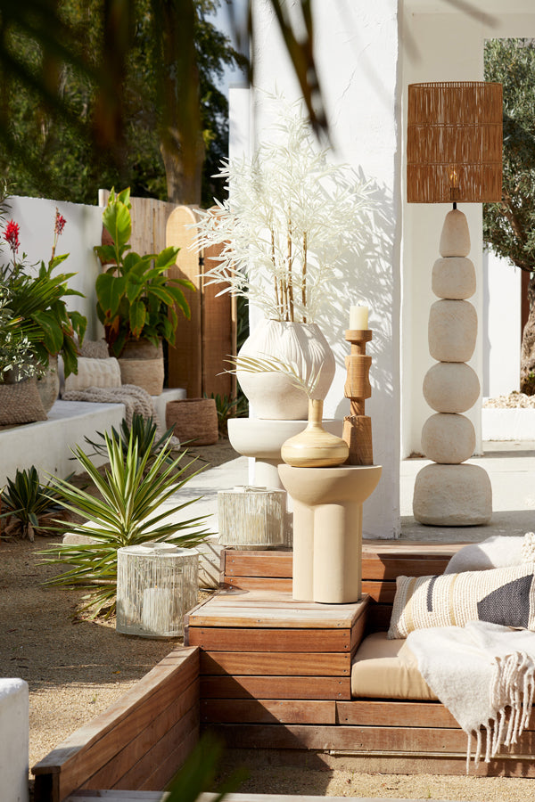 Floor lamp 30x135 cm MARREE cream