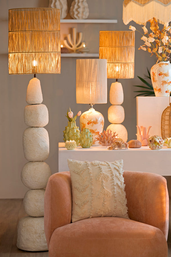 Floor lamp 30x135 cm MARREE cream