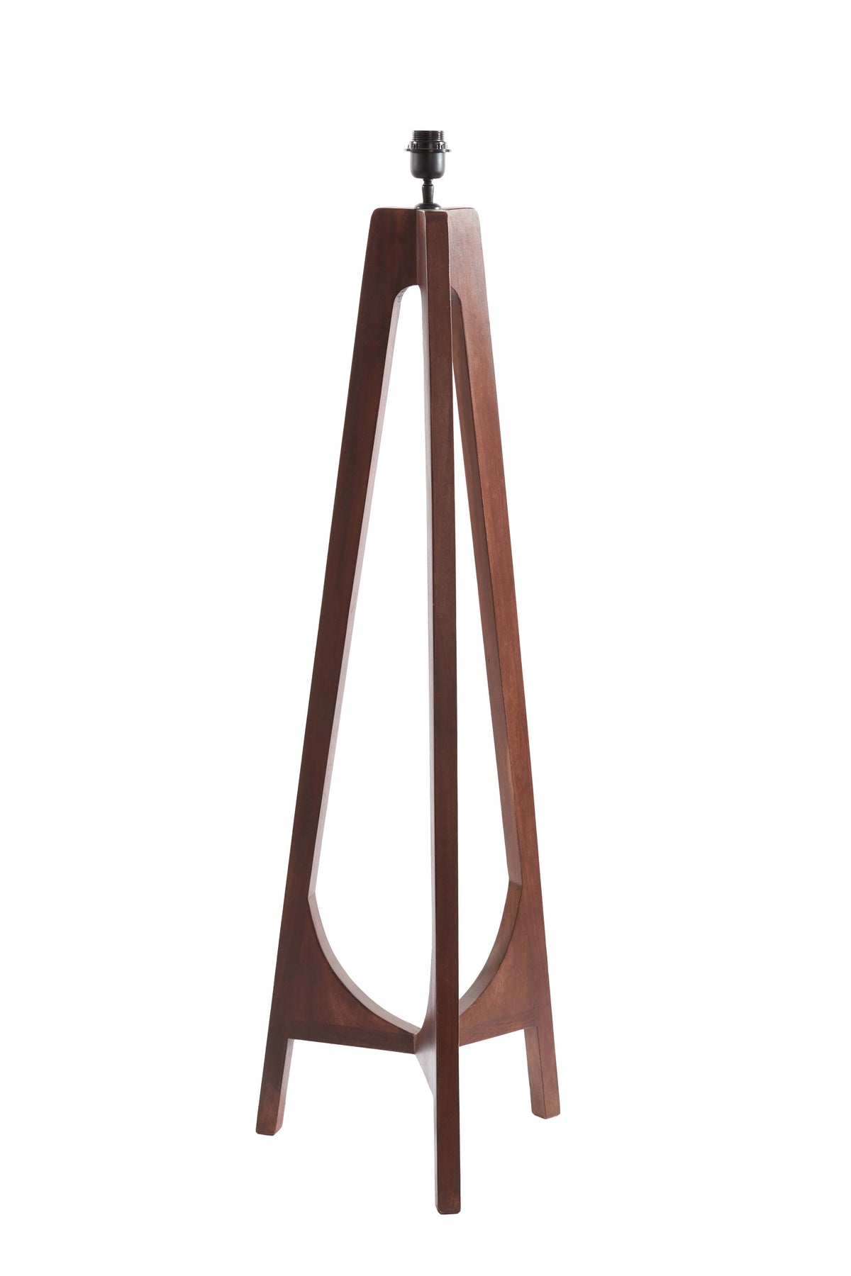 Floor lamp tripod 35x35x118 cm TROINA wood russet