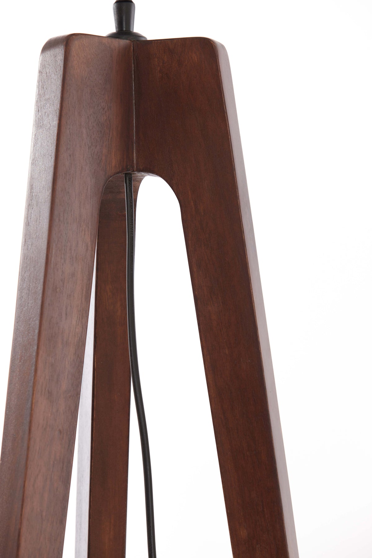 Floor lamp tripod 35x35x118 cm TROINA wood russet