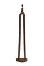 Floor lamp 30x135 cm XITTA wood matt dark brown