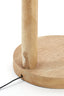 Floor lamp 30x135 cm XITTA wood matt natural