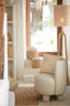 Floor lamp 30x135 cm XITTA wood matt natural