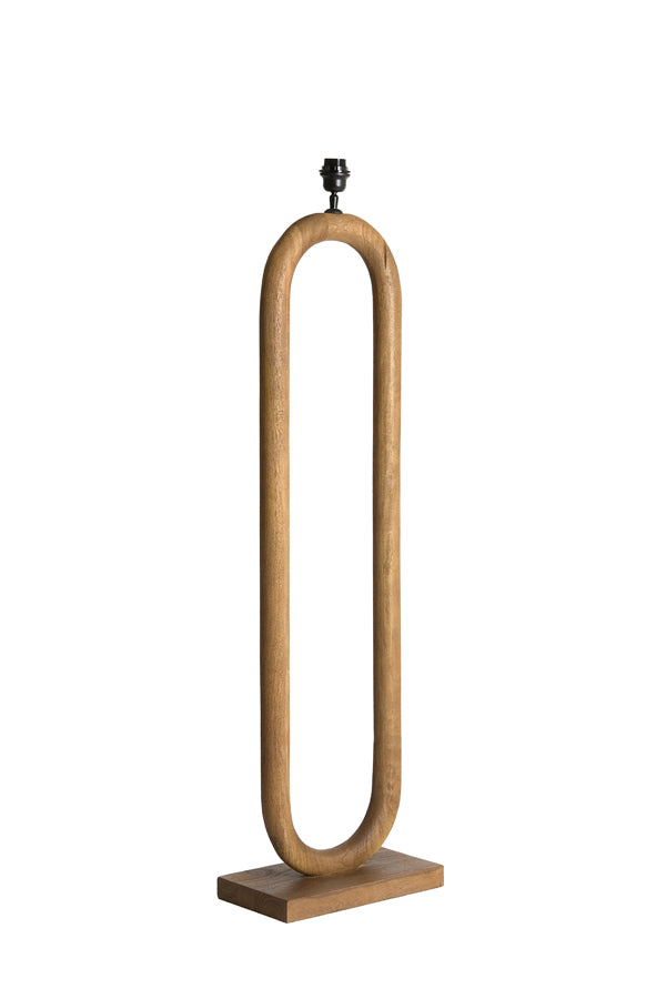 Floor lamp 35x20x119 cm PACECO wood grey-dark brown